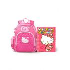 Hello Kitty KT1045 3-6岁儿童健康护脊儿童书包 玫红（单位：个）