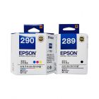 爱普生（EPSON）T290彩色墨盒/T289黑色墨盒 （适用WF-100机型）